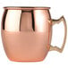 a copper mug with handle