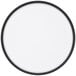 An OXO Good Grips white Lazy Susan turntable with a black rim.