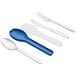 close-up of a spoon and a knife