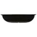 A black rectangular Camwear serving bowl with ribbed sides.