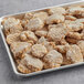 A tray of Beleaf Plant-Based Vegan Chicken Nuggets on a white table.