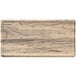 A rectangular faux wood melamine board with a dark wood finish.