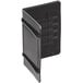A black rectangular case of PAC Strapping Products black plastic strapping edge protectors.
