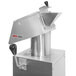 A Cretors free standing hot air popcorn popper with a metal box and handle.