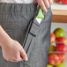A black plastic sheath for a Mercer Culinary Produce Knife.