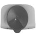 A grey OXO SteeL sponge holder with a black circle suction cup.