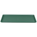 A Sherwood green rectangular tray with a white border.