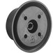 A black Galaxy warmer dial knob with holes.