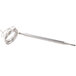 A long silver metal rod with a wire.