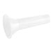 A white tube with a round top.