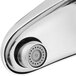 A chrome Regency deck-mounted restroom faucet with a single lever handle and 3 5/8" cast spout.