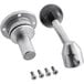 A stainless steel ball and screw set for a MainStreet Equipment GMIX30 mixer.
