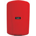 A red Excel ThinAir hand dryer with a black Tesco logo.