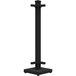 A black metal SelectSpace corner stand with a black pole.