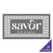 A grey SelectSpace square weave pattern panel with white and purple text.