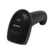 A black POS-X EVO 2D barcode scanner.