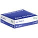 A blue and white box of Choice Interfolded Deli Wrap Wax Paper sheets.