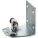 A zinc metal bracket for an Eliason Corporation cafe door.