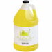 A jug of yellow Narvon Dew Drop slushy concentrate.