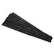 A black fan-shaped rubber squeegee blade.