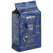 A blue bag of Lavazza Super Crema whole bean coffee.