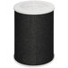 A black and white cylinder with a white lid.