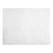 A single sheet of white newsprint sandwich wrap paper measuring 18 by 24 inches.
