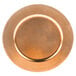 Tabletop Classics TRC-6651 13 inch Copper Round Polypropylene Charger Plate