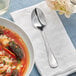 close up of food with a spoon