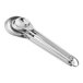 A Choice stainless steel measuring spoon set with wire handles.