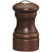 Chef Specialties 04155 Professional Series Customizable Capstan Walnut Salt Shaker - 4 inch