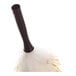 A lambswool duster with a black handle and white fluffy head.