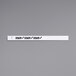 A white rectangular Carnival King wristband with black text reading "STAFF"