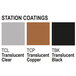 A copper brushed aluminum Tablecraft cooling station.