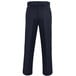 A pair of Henry Segal women's navy dress pants with a buttoned waist.