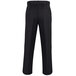 Henry Segal black dress pants for men with a belt.