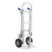 A Lavex hand truck with pneumatic wheels and handles.