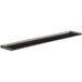A black laminated replacement top for a Regency portable bar.