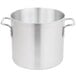 An aluminum Vollrath stock pot with handles.