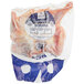 A package of frozen Squab in a plastic bag.