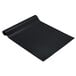 Cactus Mat 1011R-C2 Ezy Kleen Round Rib 2' Wide Black Vinyl Runner Mat - 1/8 inch Thick