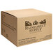 An 11 lb. brown box of Organic Strawberry Powder on a white background.