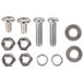 A group of screws and nuts for a VacPak-It wrapping machine.