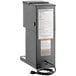 A black Bunn G1 HD bulk coffee grinder with a cord.