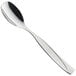 A RAK Porcelain stainless steel teaspoon with a silver handle.