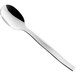 A RAK Porcelain Nabur stainless steel dinner spoon with a silver handle.