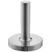 An Omcan stainless steel meat tenderizer with a round base.