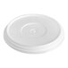 A Dart 20RL white foam lid with a circle and numbers on the top.