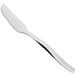 A RAK Porcelain Nabur stainless steel fish knife with a long silver blade.