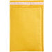 a yellow surface with a white strip